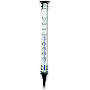 B-Ware TFA Dostmann Thermometer Garten Thermometer schwarz Metall wetterfest -30 bis