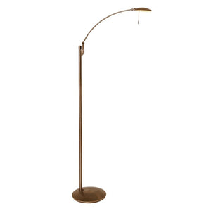 B-Ware Steinhauer Stehlampe Stehleuchte LED Zenith bronze Dimmer Schalter höhenverstell