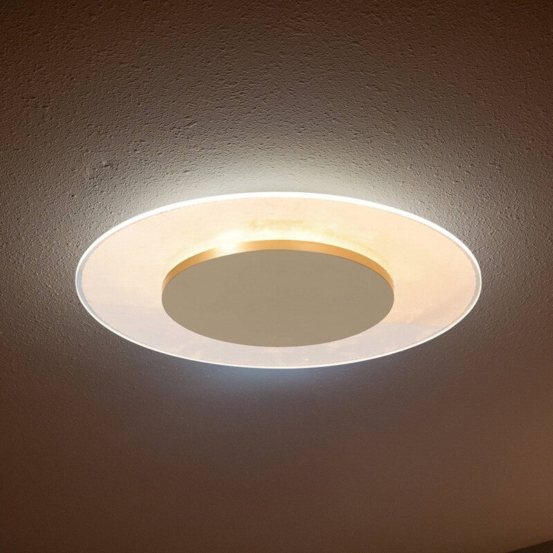 Steinhauer Lido LED Ceiling Light, Gold-coloured, Ø 36 Cm - 8712746180145