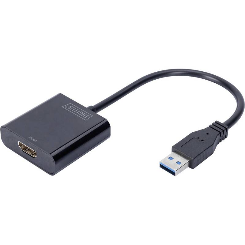 Digitus Notebook Adapter USB 3.0 HDMI Video Adapter Geschirmt HDMI - 4016032390718