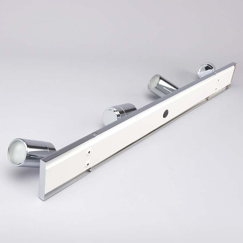 Lindby Deckenleuchte Lampe Dejan LED 4-flg dimmbar chrom IP44 85x9cm Badezimmer - 6291106550894