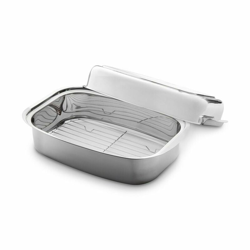 K & G  Edelstahlbräter Ofenbräter Bräter Auflaufform Backofenform 7,2L Induktion - 4056499024412