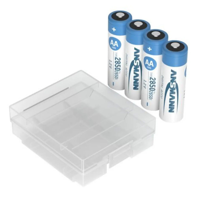 Ansmann Mignon AA Akku NiMH 2650 mAh wiederaufladbar 1.2V Batterie mehrfach - 4013674033140
