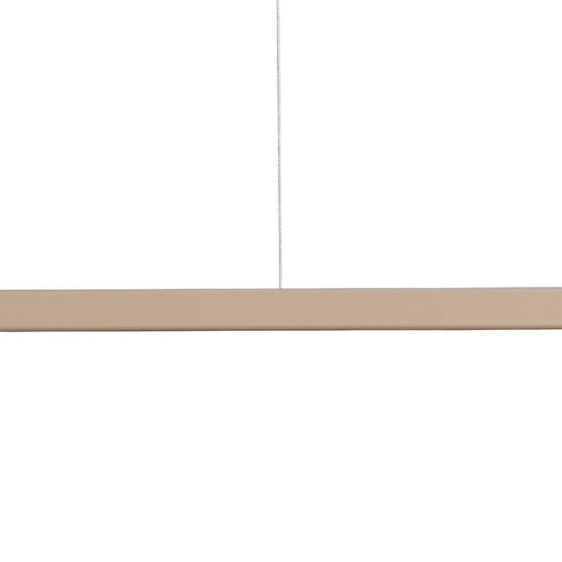 Hängeleuchte Form 4 beige Metall 4-flammig E27 dimmbar 120 cm Aldex - 5904798657543