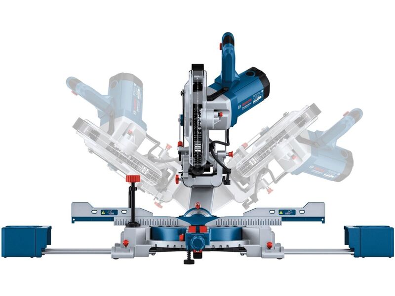 Bosch Professional Kapp- und Gehrungssäge GCM 305-254 D 1.500 W 2 x Sägeblatt - 4053423254044