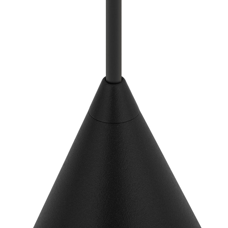 Nowodvorski Hängeleuchte ZENITH LED Pendelleuchte dimmbar schwarz Stahl Ø11cm - 5903139114523