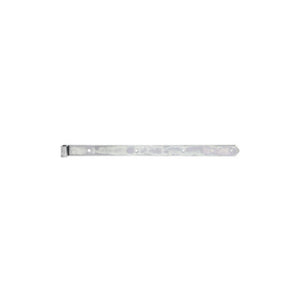 B-Ware GAH Alberts Ladenband Scharnier Band Stahl abgerundet 600x13x40mm 8 STÜCK