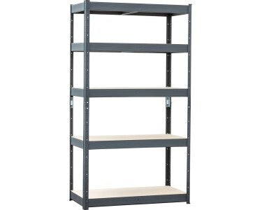 Metall-Schwerlastregal Lagerregal 180x90cm Pulverbeschichtet für schwere - 4007873756818