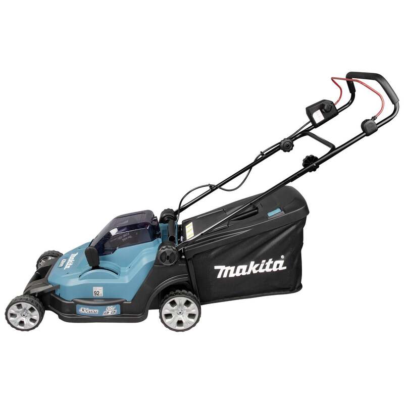 Makita 18Vx2 Lawn Mower 430mm 17" Kit - 0088381891202