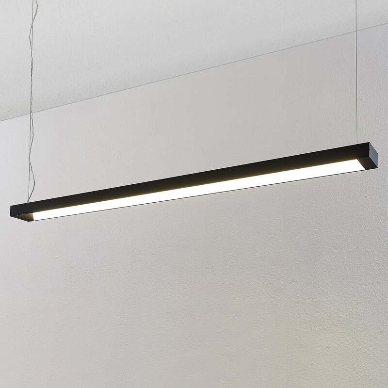 Arcchio LED Pendelleuchte Hängelampe Cuna schwarz Bürobeleuchtung Aluminium - 4251096568554