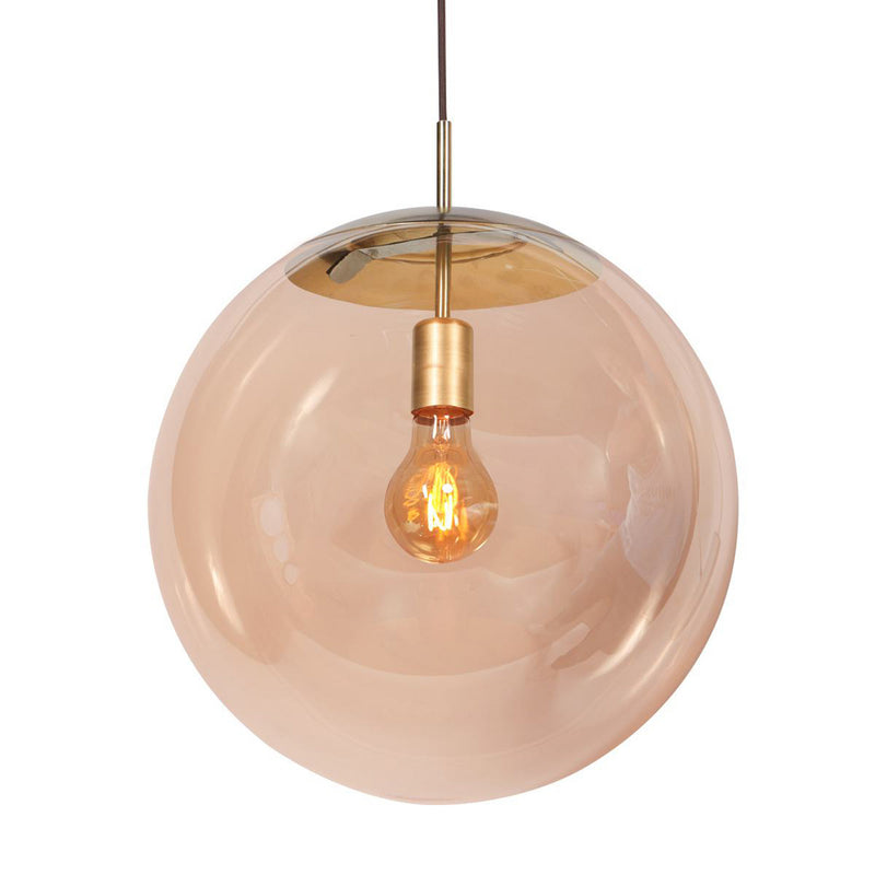 Steinhauer Hängeleuchte Bollique LED Pendelleuchte dimmbar messing Ø40cm Glas - 8712746177541