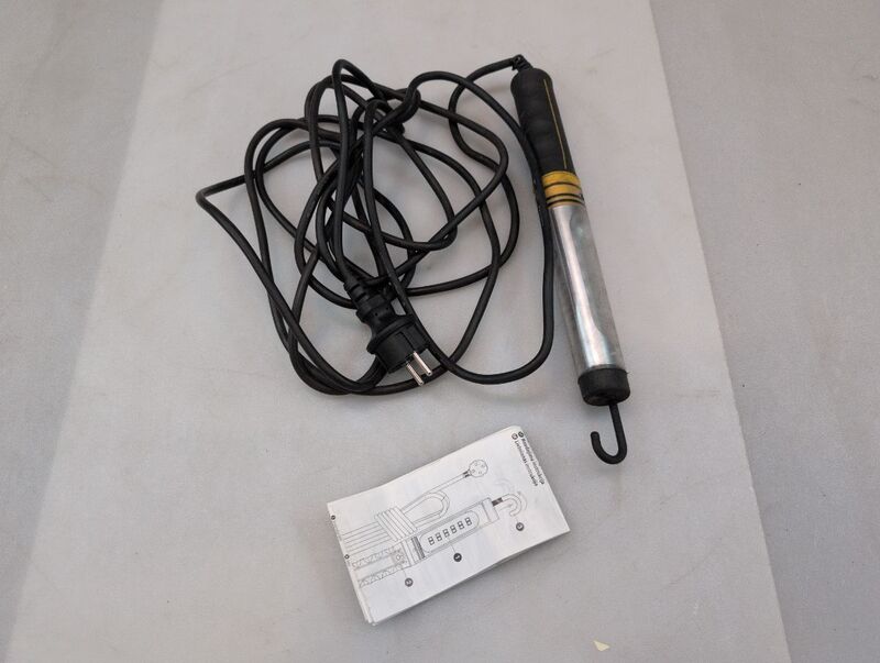 Brennenstuhl LED Werkstattleuchte WL 550 2021 dimmbar schwarz-gelb IP65 570lm - 4007123674534