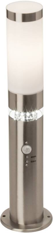 B-Ware Brilliant G46789/82 Außenstandleuchte Bewegungsmelder Energiesparlampe LED E27