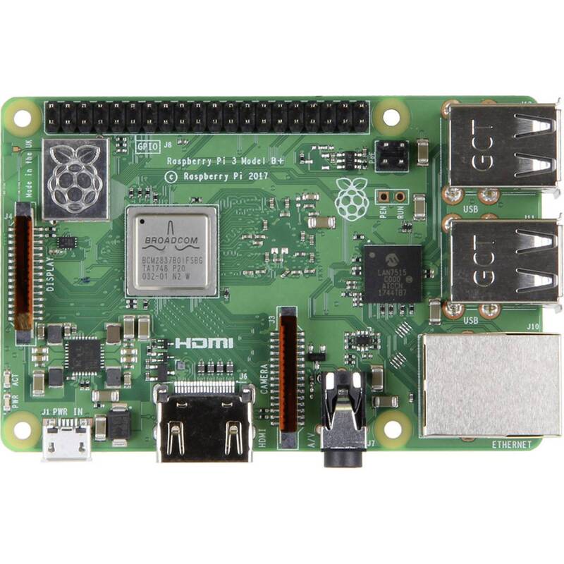 Raspberry Pi Single Board Computer Minicomputer 3 B Plus 1 GB RAM Modell B Plus - 5056561800318