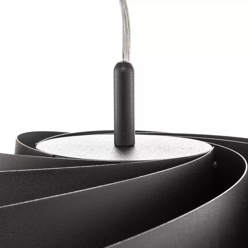 Hängeleuchte Vento schwarz Ø 50 cm Hängelampe Pendelleuchte Pendellampe Leuchte - 5905563000496