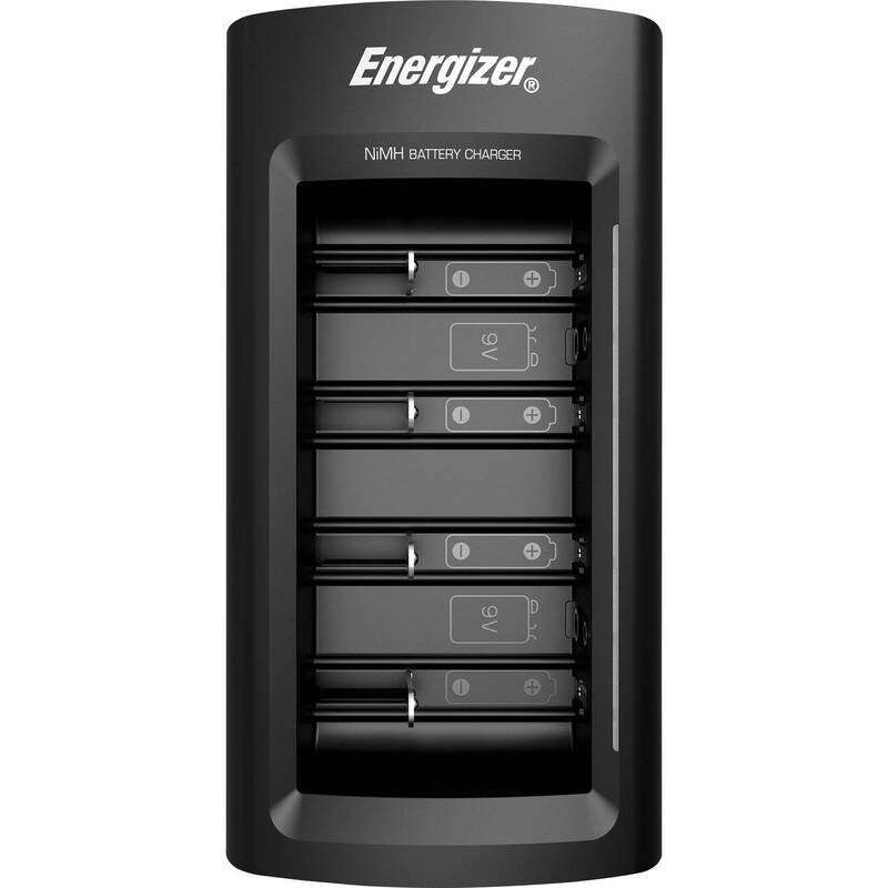 Energizer Rundzellen-Ladegerät NiMH für Micro AAA Mignon AA Baby C Mono D 9V - 7638900423716