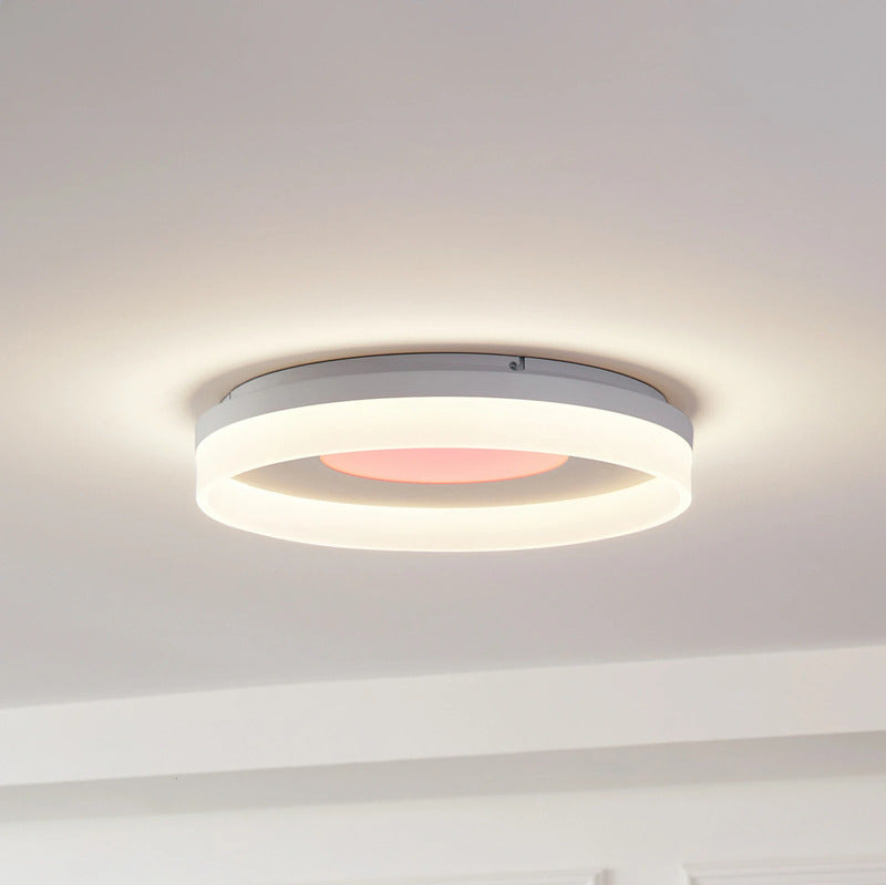 Lucande Smart LED-Deckenleuchte Squillo Deckenlampe Leuchte weiß Tuya RGBW CCT - 4251911775556