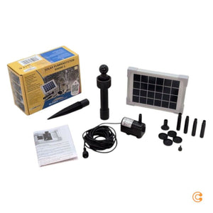B-Ware Esotec Solar Pumpensystem Rimini S Wasserpumpe Gartenpumpe 175l/h 0,70m