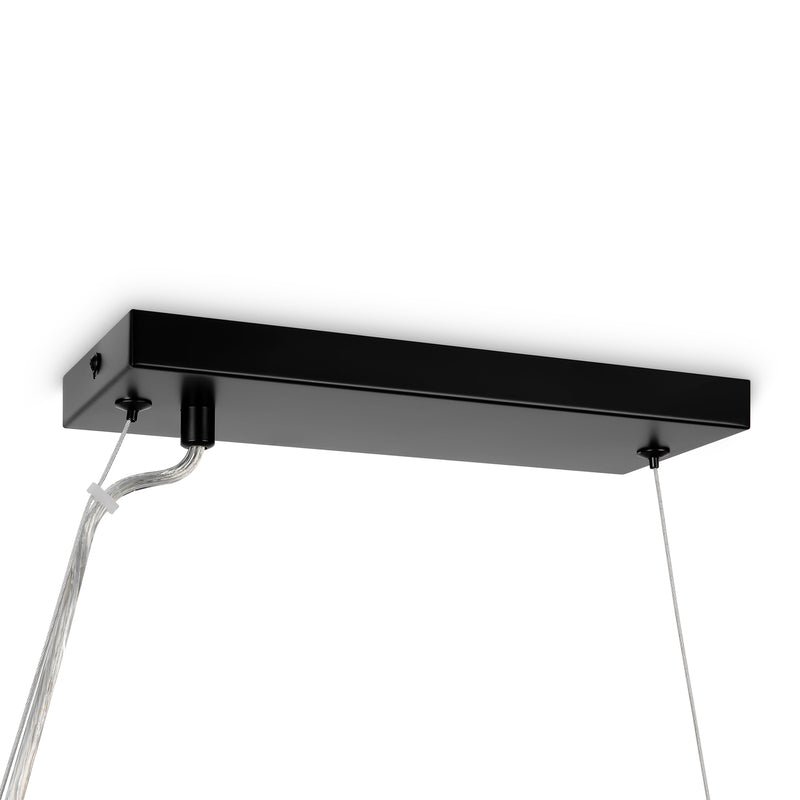Maytoni Hängeleuchte Pendelleuchte Dallas 25-flg. dimmbar schwarz 123,5cm - 4099776029168