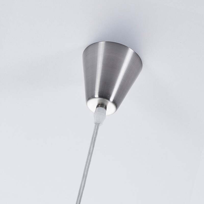 Lindby Hängeleuchte Marike LED Pendelleuchte Lampe blendfrei E27 weiß Ø35cm - 4251096539653