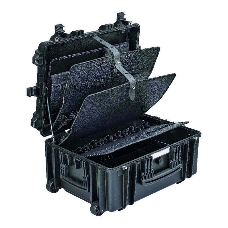 GT Line Werkzeugkoffer wasserdicht 53-26 PTS mit Rollen und Teleskopgriff - 8024482180816
