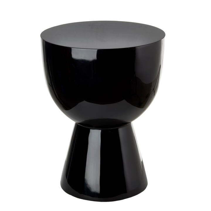 Pols Potten Tip Tap Hocker Beistelltisch Sitzhocker Nachttisch H46cm schwarz - 8718142004238