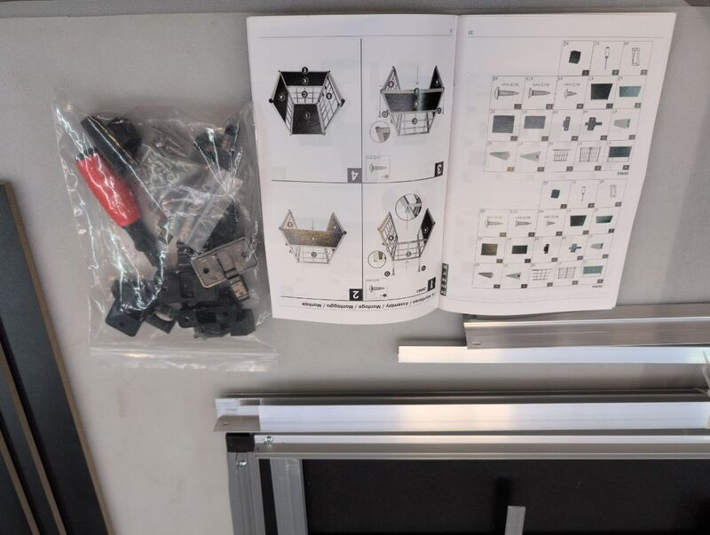 Hundebox Auto Hundetransportbox Alu für große Hunde Kofferraum Rücksitz XL - 4260304765616