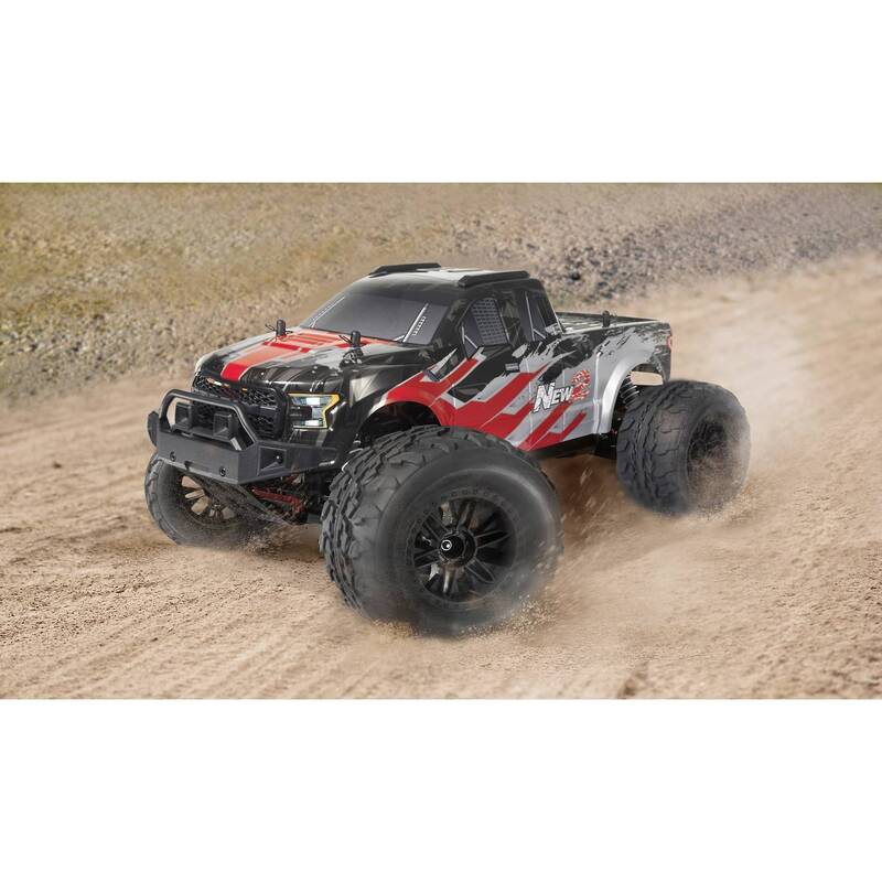REELY RC Monstertruck Modellauto NEW2 1:10 Allradantrieb Akku Ladegerät Truck - 4064161259666