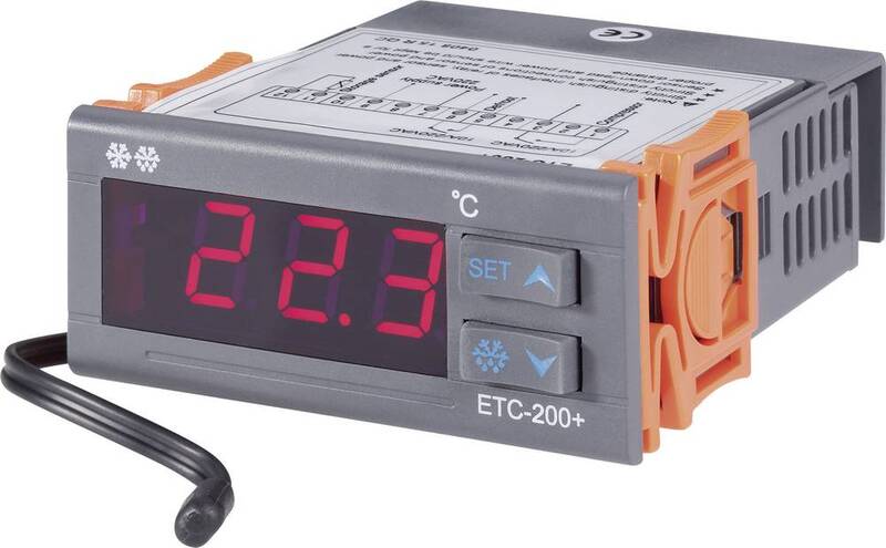 Voltcraft Temperaturregler ETC-200+ - NTC Temperatursteuerung  -40 bis +120 °C - 4016138734980