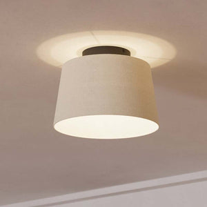 B-Ware Eglo Deckenleuchte Febres LED Lampe Leuchte dimmbar schwarz weiß Ø35cm 25cm