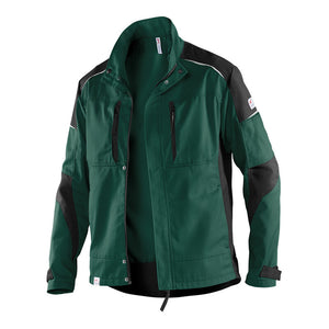 B-Ware Kübler ActiviQ Jacke Form 1250 moosgrün/schwarz Größe L ergonomisch geschnitten
