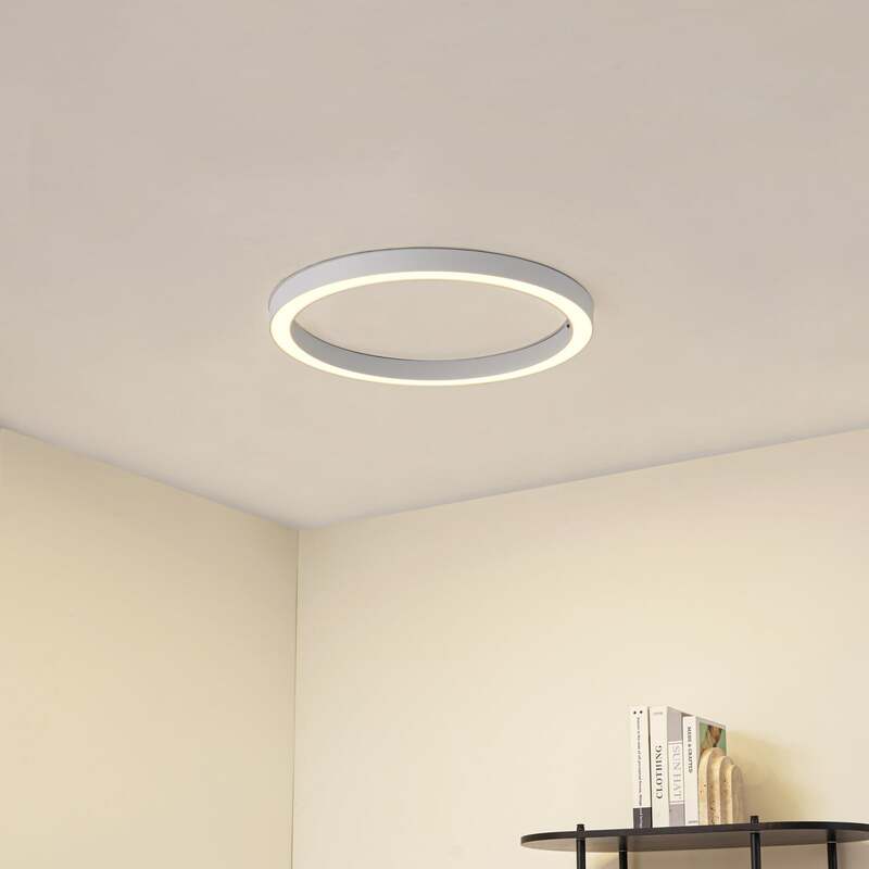 Lucande LED-Deckenlampe Neor 60 cm dimmbar CCT 2700-6500 K weiß 5750 Lumen - 4255830901881