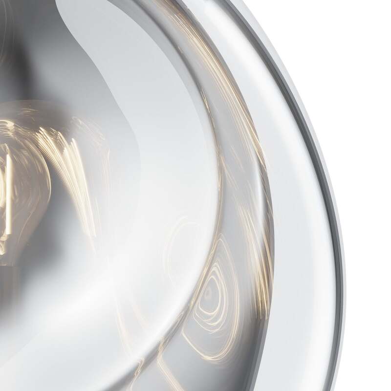 Maytoni Wandleuchte Mabell chromfarbene Designer Lampe dimmbar 40W E14 - 4251110032498