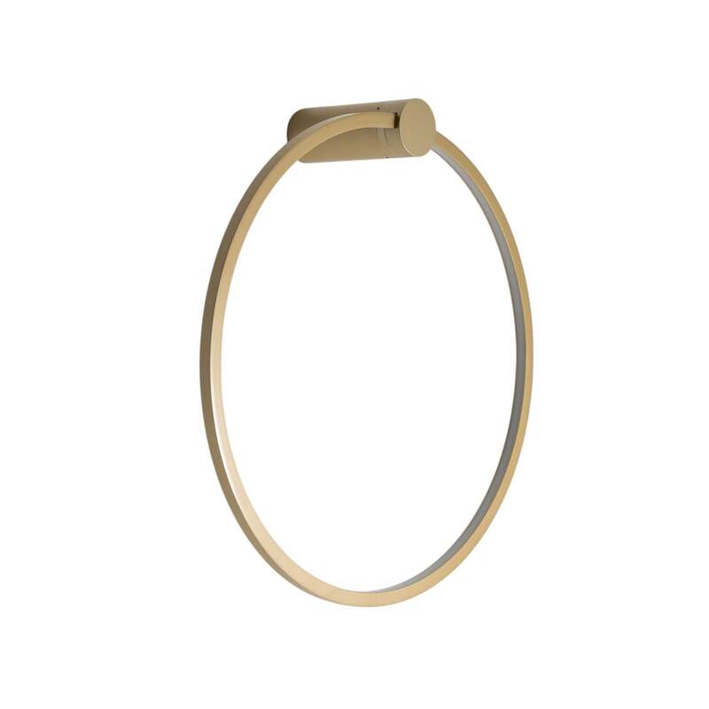 Milagro Wandleuchte Saturno LED Lampe gold 50cm 25W 4000K IP20 Metall Leuchte - 5902693788515
