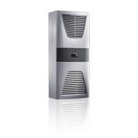 RITTAL Wandanbau-Kühlgerät RTT Blue e 1000W R-513A 230V Stahlblech lichtgrau - 4028177322936
