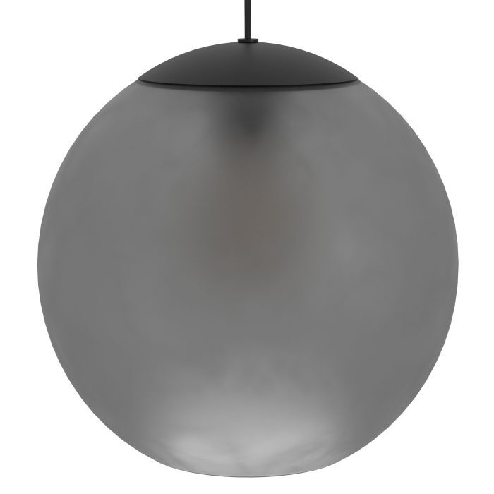 Eglo Pendelleuchte Hängeleuchte Glas grau matt Arangona Wohnzimmer Esszimmer - 9008606240951
