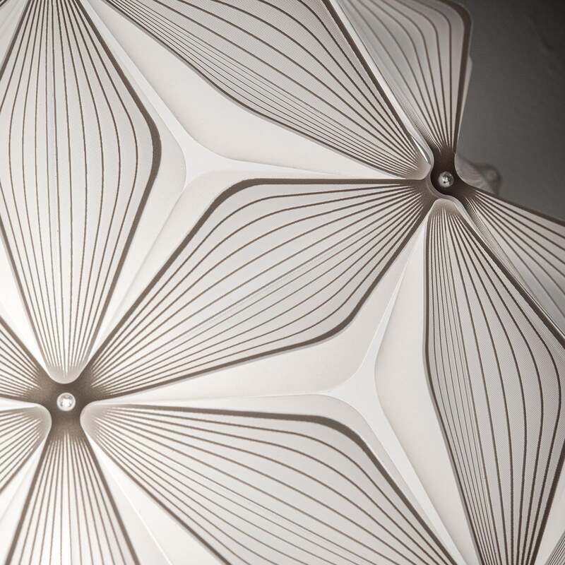 Slamp Pendellampe Hängeleuchte C'EST LA VIE LED dimmbar weiß Ø53cm Kabel - 0000010054216