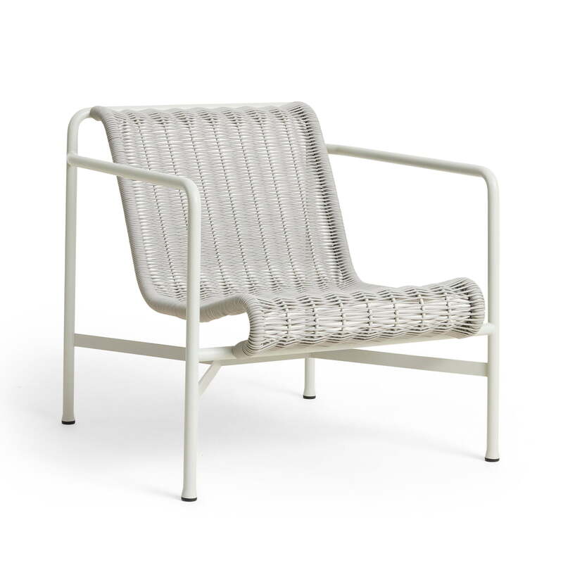 HAY Lounge Sessel Stuhl Gartenstuhl Palissade Cord sky grey SIEHE TEXT/FOTOS - 5710441360742