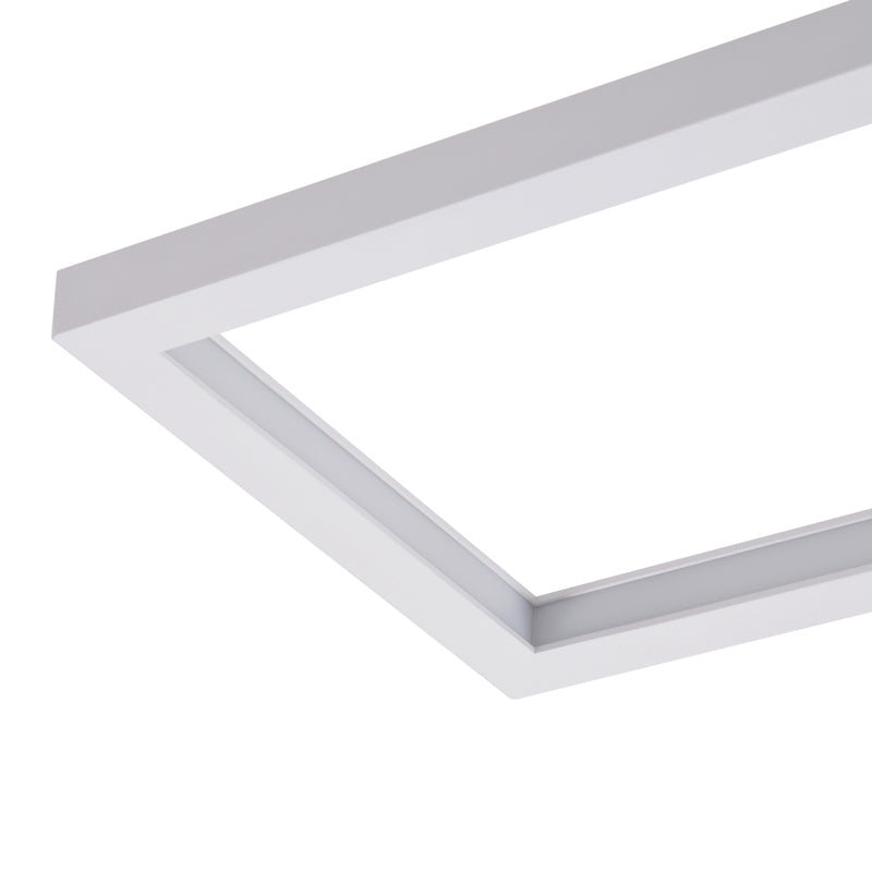 Lindby Deckenleuchte Decklampe LED Poppy Dimmfunktion Aluminium weiss warmwe28 - 4251096564396