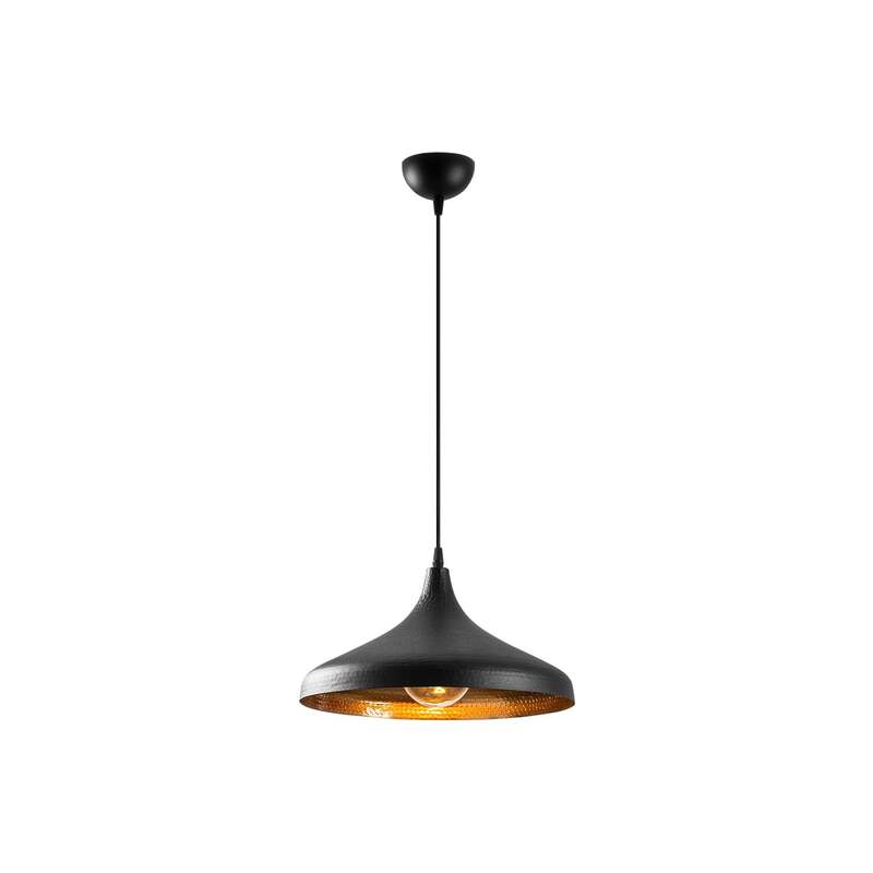 Hängeleuchte Tattoo 2641 Ø36cm schwarz/gold dimmbar von Corrigan Studio - 8681875943641