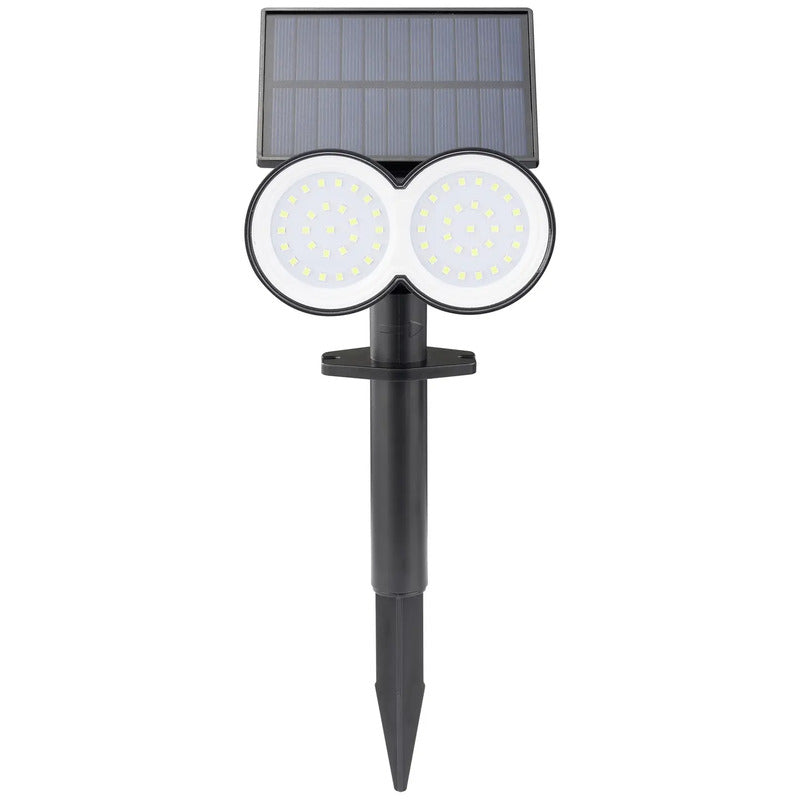 Sygonix Solar-Spot Gartenleuchte SMD LED 0.9W Lichtaustritt einstellbar schwarz - 4064161258294