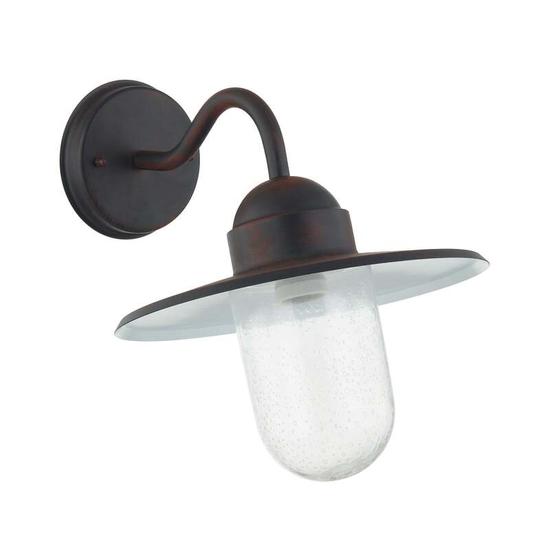 Lindby Rostbraune Außenwandlampe Außenwandleuchte Lampe Filip SIEHE TEXT/FOTO - 4251096517484