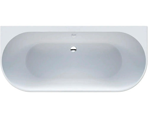 Jungborn Badewanne ONE oval Pflegeleicht Sanitäracryl weiß glänzend 169x80cm - 4306516447367