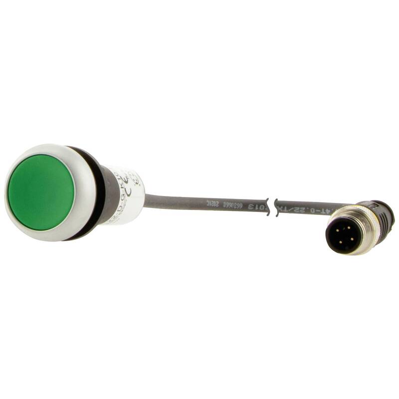 Eaton Drucktaste flach Taster 1 S Schalter rund grau Bedienfeld - 4015081811687
