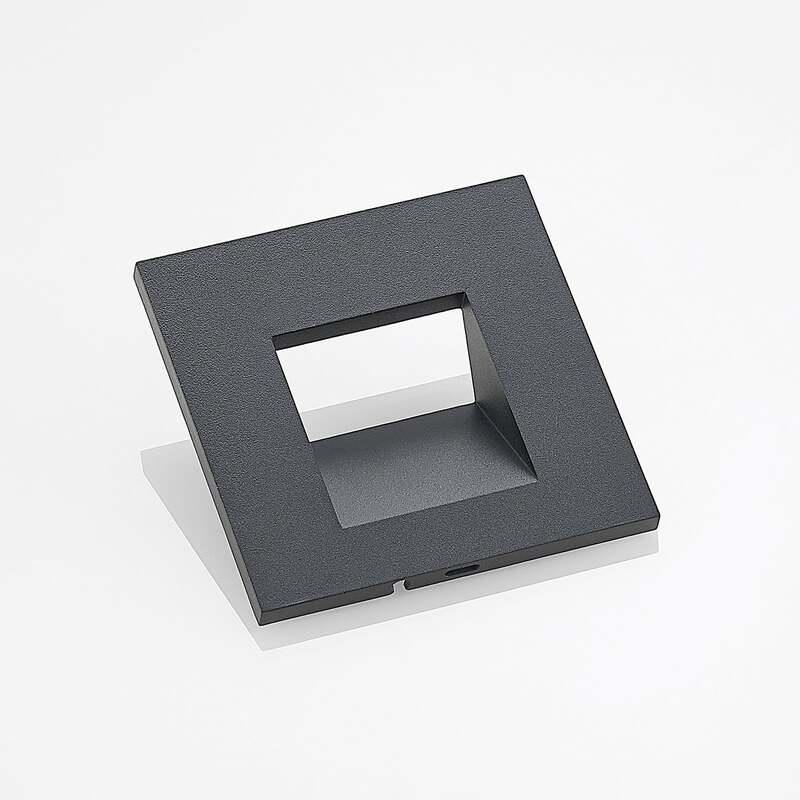 Arcchio Zamo Wandeinbauleuchte schwarz G9 dimmbar IP65 11,5x11,5 cm - 4251911749267