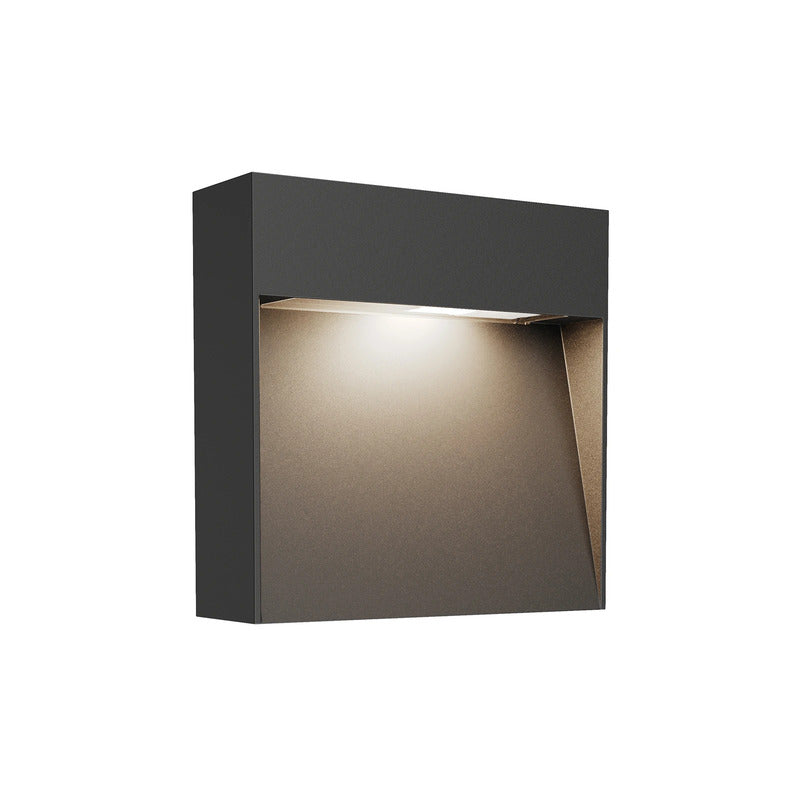 Lucande Außenwandlampe Noreia 13 cm anthrazit IP65 G9 Wandlampe Outdoor Lampe - 9616143
