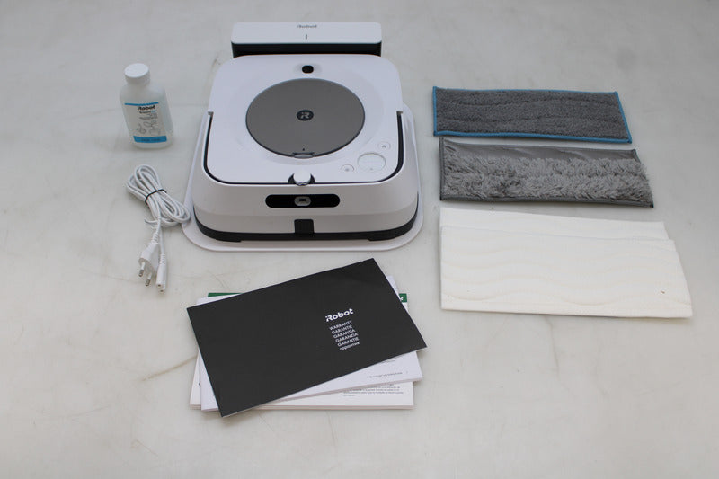 iRobot Braava m6138 Wischroboter Weiß App Roboter Sprachgesteuert Saugroboter - 5060359287953