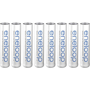 B-Ware Panasonic eneloop HR03 Micro AAA-Akku Batterie AAA Akku NiMH 800 mAh 10 SETS