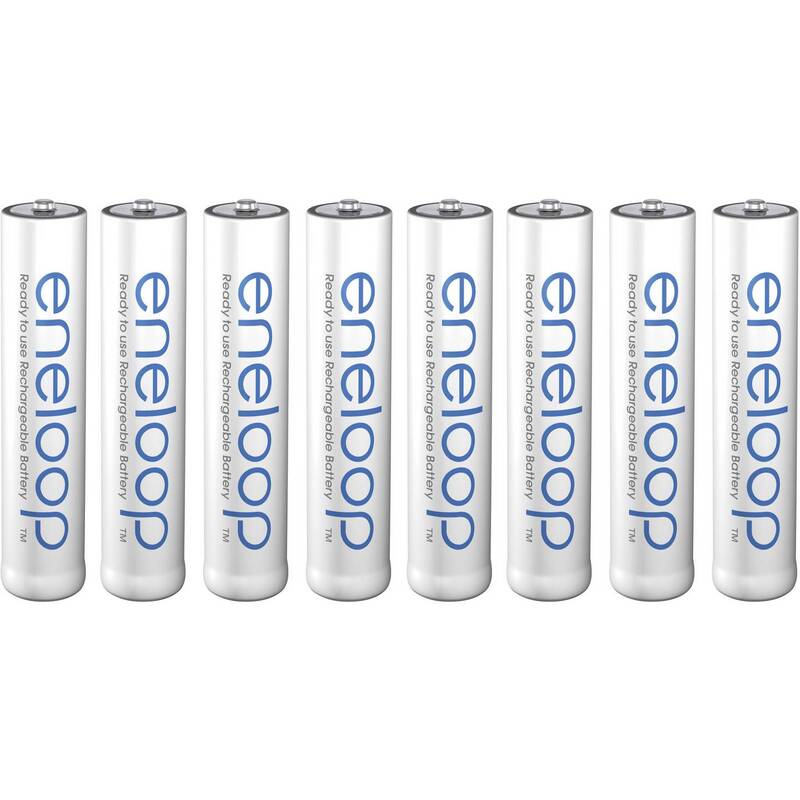 Panasonic eneloop HR03 Micro AAA-Akku Batterie AAA Akku NiMH 800 mAh 10 SETS - 5410853064329