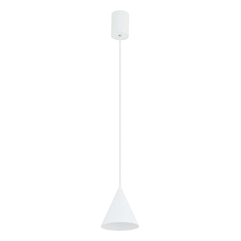 Nowodvorski Hängeleuchte ZENITH LED Pendelleuchte dimmbar weiß Stahl Ø11cm 130cm - 5903139114530